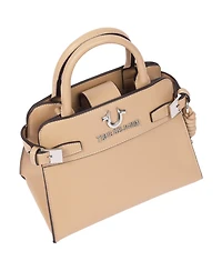 True Religion Multi-Strap Denim Shoulder Bag