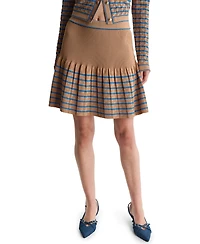 Bcbg Women's A-Line Pull-On Mini Sweater Skirt