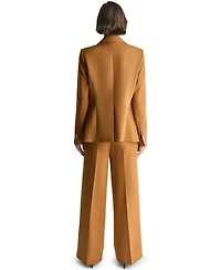 Bcbg Women's Notch-Collar One-Button Stretch Blazer
