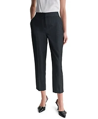 Bcbg Women's High-Rise Wide-Leg Full-Length Pants