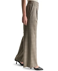 Bcbg Women's High-Rise Wide-Leg Pants