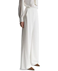Bcbg Women's High-Rise Wide-Leg Full-Length Pants