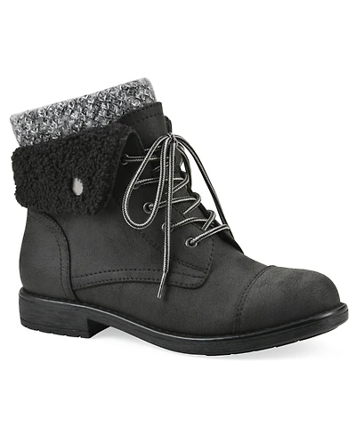 Cliffs by White Mountain Women's Duena Lace-Up Hiker Booties