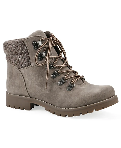 Cliffs by White Mountain Women's Pathfield Lace-Up Booties