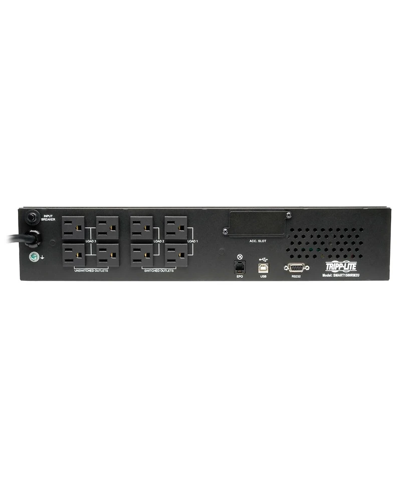 Tripp Lite SmartPro 120V 1500VA 2U Rack Line-Interactive Sine Wave Ups for Servers and Network Equipment
