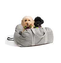 FunnyFuzzy First Class Dog Car 2-Seat Bed