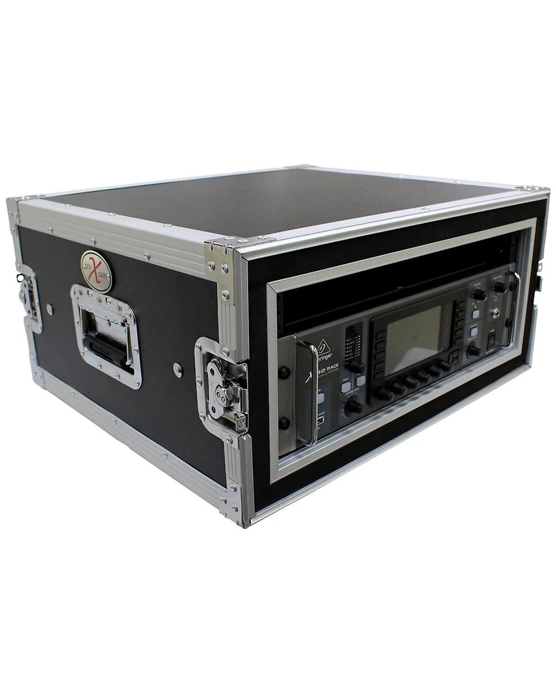 ProX T-4RSP 4U Shockproof Amplifier Flight Road Case, 20" Rail Depth