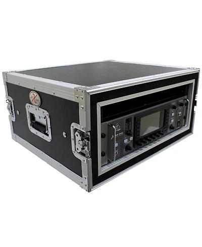 ProX T-4RSP 4U Shockproof Amplifier Flight Road Case, 20" Rail Depth