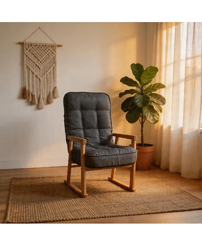 Streamdale Furniture Modern Adjustable Lounge Chair with Lumbar Support