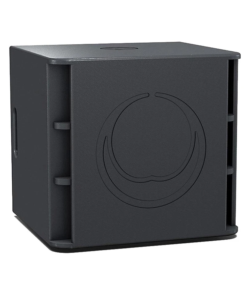 Turbosound Milan M15B 2200W Powered 15" Subwoofer, 134dB Sound Pressure Level, 40Hz-90Hz Boost Frequency