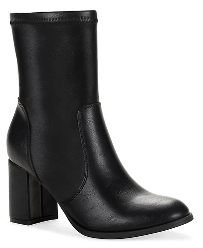 Style & Co Women's Ritaa Round Toe Dress Booties Macy's Exclusive