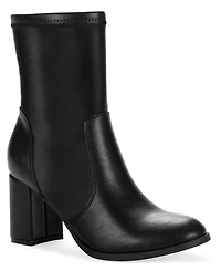 Style & Co Women's Ritaa Round Toe Dress Booties Macy's Exclusive