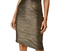 Adrianna Women's Off-the Shoulder Neck Dress