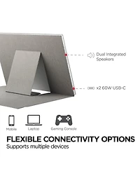 ViewSonic VG1656N 16" Ips Wuxga 60Hz Wireless Portable Usb-c Computer Monitor