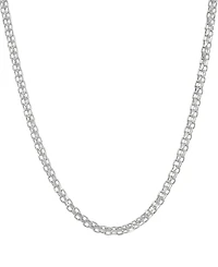 Macy's Bismark Chain 18" Necklace in 14k White Gold