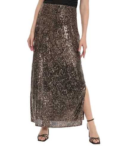 Muse Women's Polished Sheen Maxi Skirt