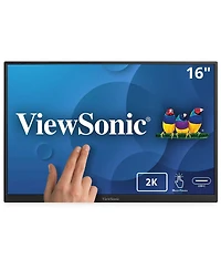 ViewSonic TD1656-2K 16" Ips Wqxga 60Hz Touchscreen Portable Monitor