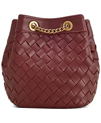 Jw Pei Yara Plain Weave Mini Bucket Handbag