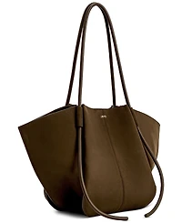 Jw Pei Nala Wide Suede Fabric Large Tote Handbag
