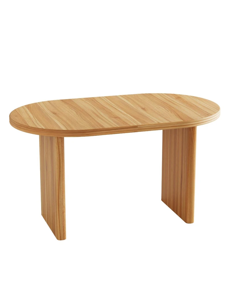 Streamdale Furniture Extendable Walnut Dining Table