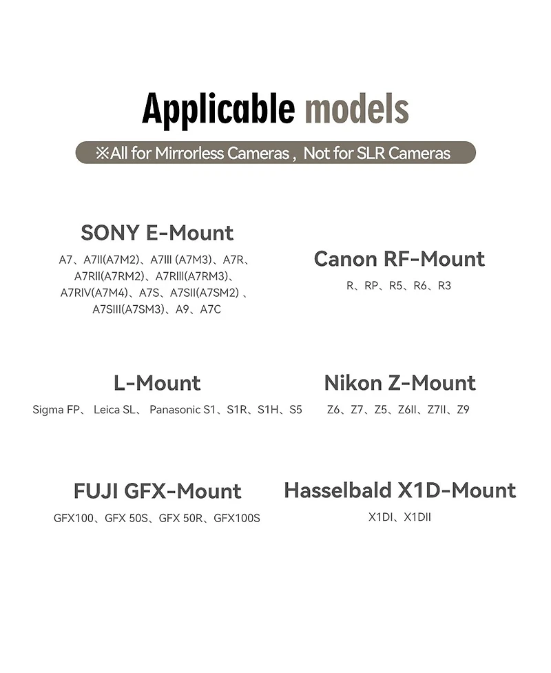 TTArtisan 90mm f/1.25 Fast Lens Compatible with Hasselblad X1D