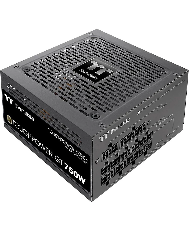 Thermaltake Toughpower Gt 750W 80 Plus Gold Fully Modular Power Supply, Compatible with Atx 3.1