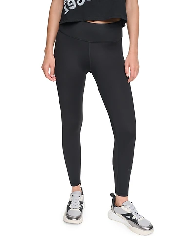 Dkny Sport Women's Graffiti Logo High-Waist 7/8 Leggings