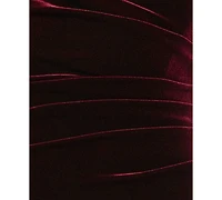 Xscape Women's Velvet Off-the-Shoulder Gown