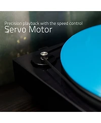 Fluance RT82 Ri91 Bluetooth Belt-Drive Vinyl Turntable with Powered Floorstanding Speakers