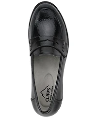 Cliffs by White Mountain Women's Galah Block Heel Loafer
