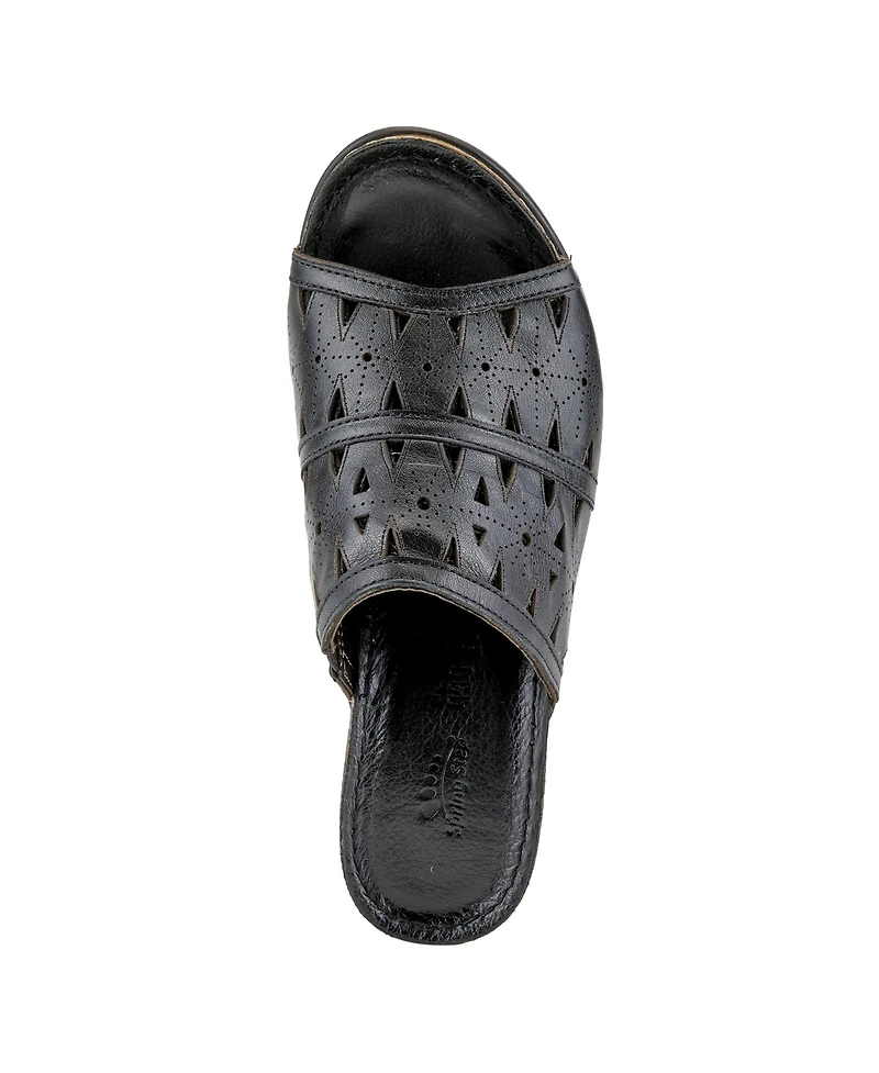 Spring Step Women's Fusawedge Slip-On Sandal with Cork Sole