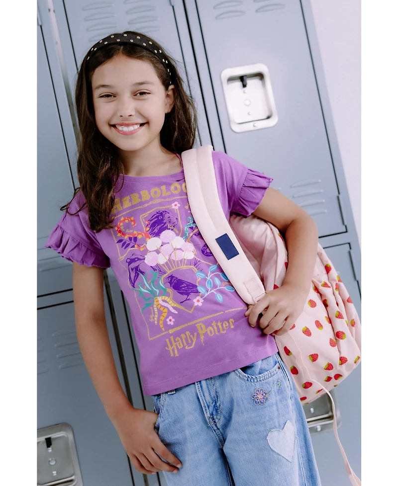 Harry Potter Little Girls Short Sleeve T-Shirt (5 - 12)