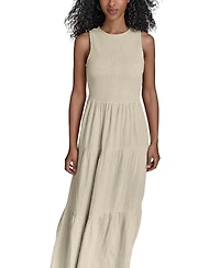 Calvin Klein Women's Sleeveless A-Line Midi Dress