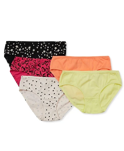 Lands' End Girls Hipster Underwear Panties 5 Pack
