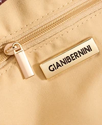 Giani Bernini Mixed Media Soft Shoulder Bag, Macy's Exclusive