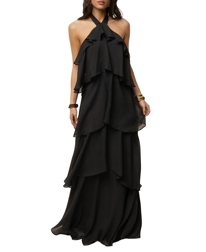 Jluxlabel Women's Head The Clouds Maxi Dress