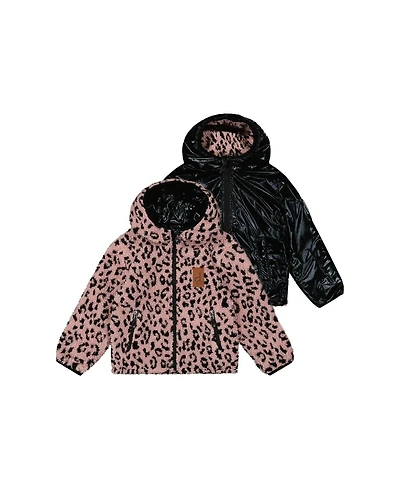 Deux par Toddler Girl (2T-5T) Reversible Mid-Season Jacket
