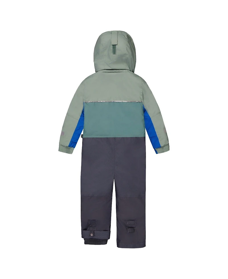 Deux par Toddler Boys ( 2T To 5T ) One Piece Play Snowsuit Sage