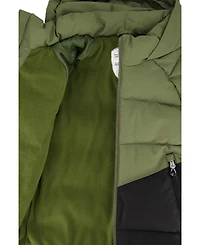 Deux par Deux Toddler Boy (2T-5T) Color-Block Winter Jacket