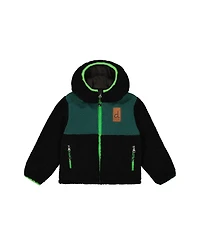 Deux par Deux Little and Big Boy 6 -14 Reversible Mid-Season Jacket