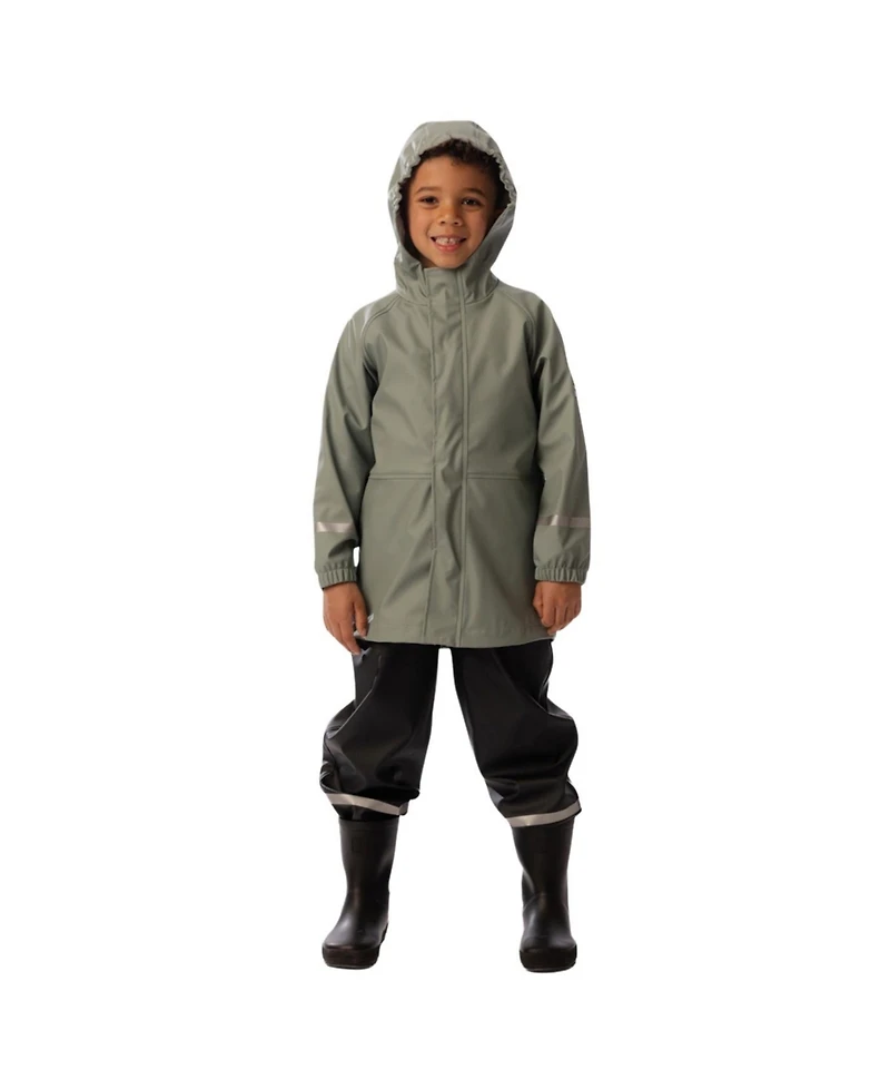 Deux par Little and Big Unisex (6-14) Rain Jacket