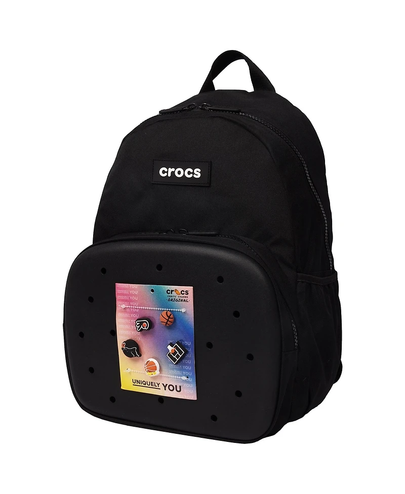 Crocs Back to School Backpack with Eva Front Pocket Customizable Jibbitz