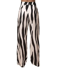 Jluxlabel Women's Zebra Essential Flow Trouser