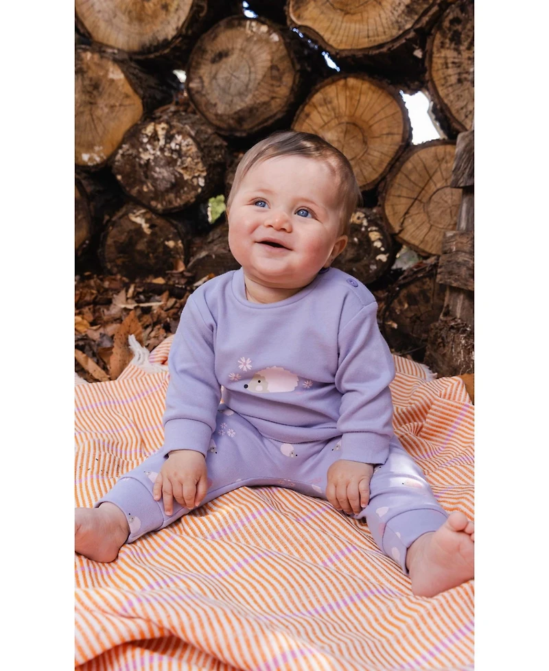Deux par Baby Girl 3M To 24M Cotton Pants and Top Set