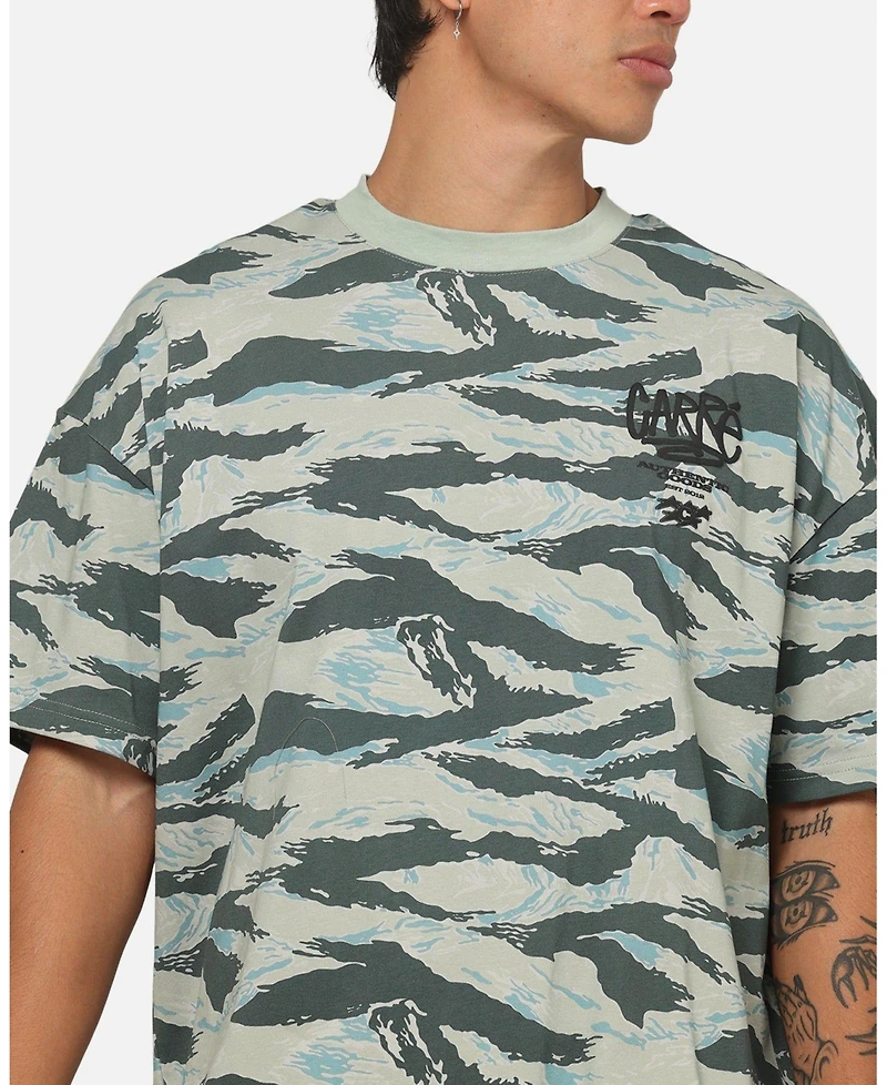 Carre Men's Wnf Ringer Tiger Camo