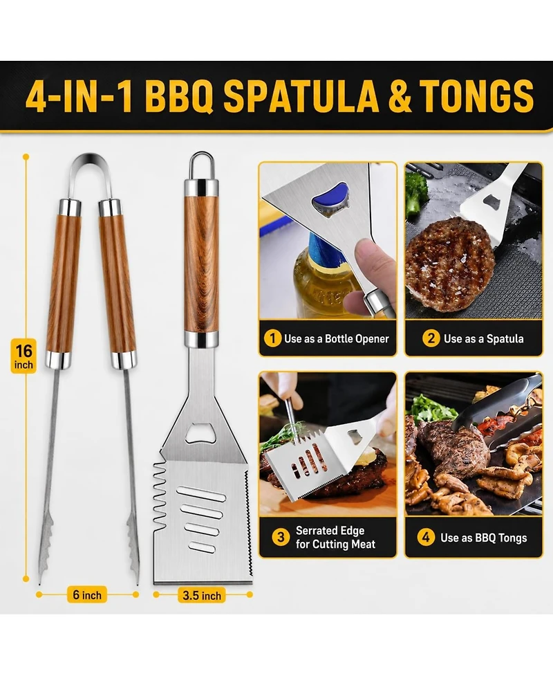 Xdovet Grill Accessories Bbq Tools Stainless Steel Set