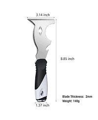 Xdovet 2 Pack 10 In 1 Putty Knife Multi Tool Scraper Hammer Spackle