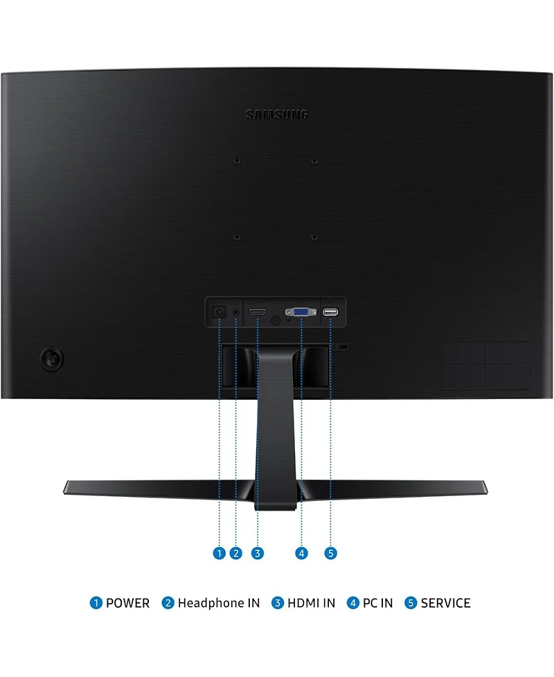 Samsung S36GD Essential S3 24" Curved Fhd 100Hz Computer Monitor