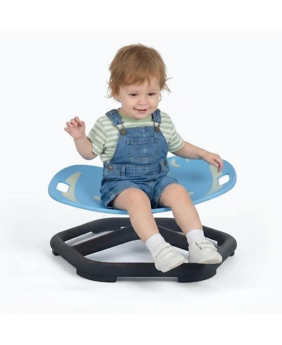 homfan Spinning Sensory Chair, Glow-in-the-Dark Elephant Swivel Seat for Adhd/Autism, Non-Slip, Training Coordination