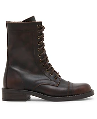 Steve Madden Women's Yukon Lace-Up Combat Booties